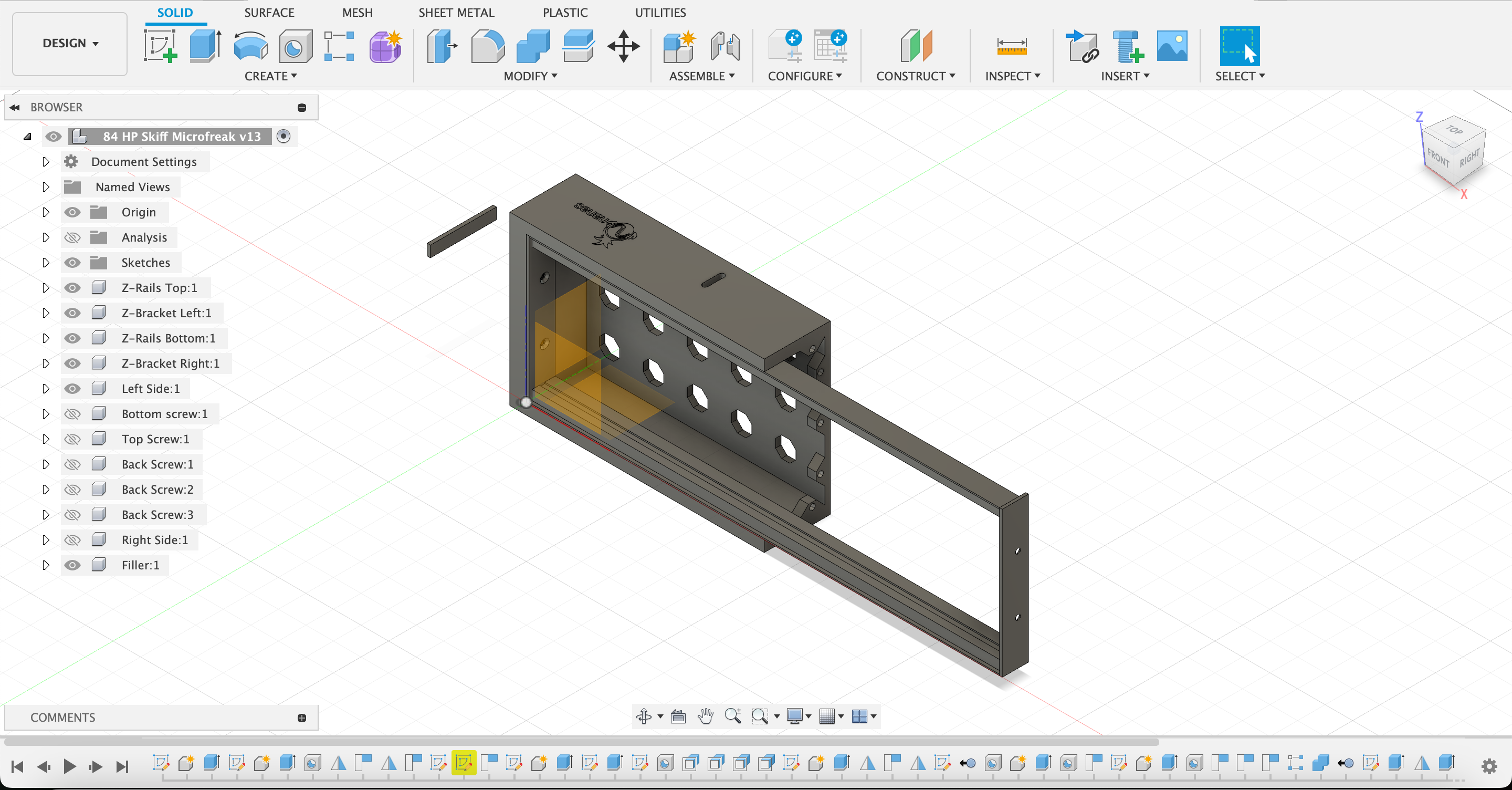 Designing a case in Fusion 360